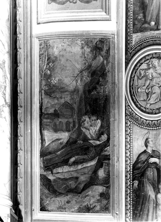 Morte di Santa Verdiana (dipinto) - ambito romano (met&agrave; sec. XVII)